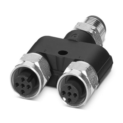 Phoenix Contact - Sensor-Aktor-Adapter Y-Verteiler SAC-5P-M12Y/#1399162 − 250 Stück