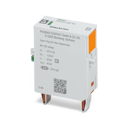 Phoenix Contact - Zubehör/Ersatzteile für Überspannungsschutz Energietechnik Überspannungsschutzstecker VAL-SPP-T2-275-P Typ 2 − 10 Stück
