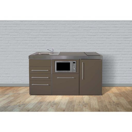 Stengel - Mini-Küche Miniküche Premiumline MPGSMS3MM160GSGKFlBr Mokka metallic