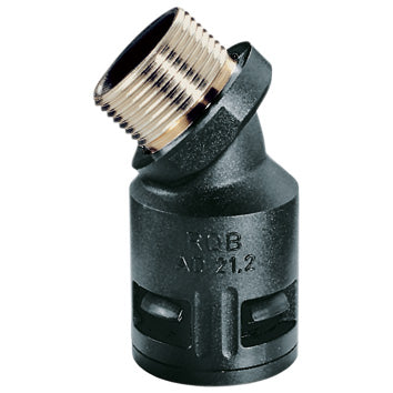 Flexa - Kunststoff-Wellschlauch-Verschraubung Schnellverschraubung RQBK45-M, AD42,5-M40 AD 42,5, M 40 x 1,5 − 10 Stück