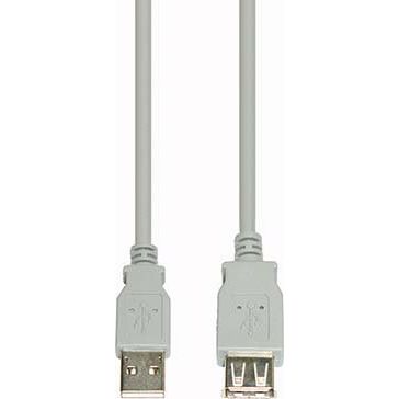 E+P Elektrik - PC-Kabel USB-A Verlängerung CC 518/06 LOSE 0,6m,sw