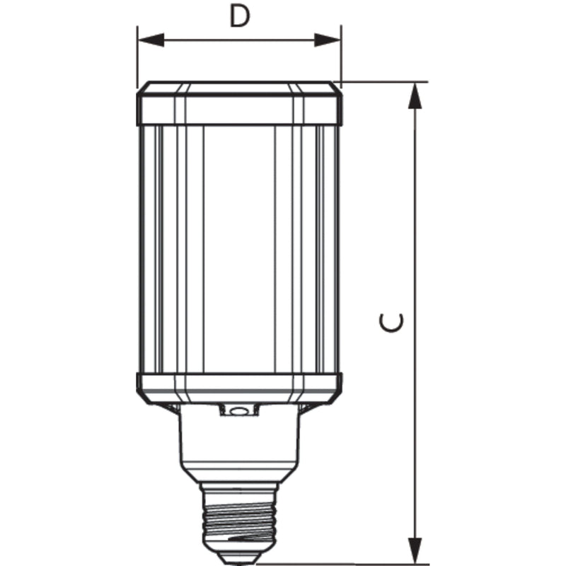 Philips Lighting - LED - Lampe/Multi - LED LED - Lampe E27 TForce LED #63820700 4000K