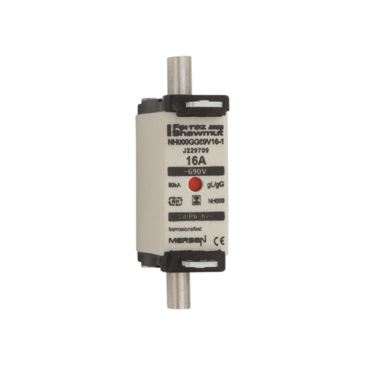 Mersen - Messersicherung NH-Sicherungseinsatz SG NH000GG69V32-1 Gr.000 gG 32A/690VKM − 3 Stück