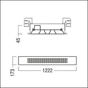 Zumtobel Group - Decken - /Wandleuchte Refurbishment Kit LE FE 2/54 #42189990 840