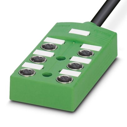 Phoenix Contact - Passiver Sensor-/Aktor-Verteiler (mit Leitung) Verteilerbox SACB-6/ 6- 4#1532900 − 10 Stück