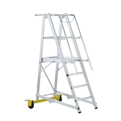 ILLER-LEITER - Stufenleiter Podestleiter 46238 4 Stufen