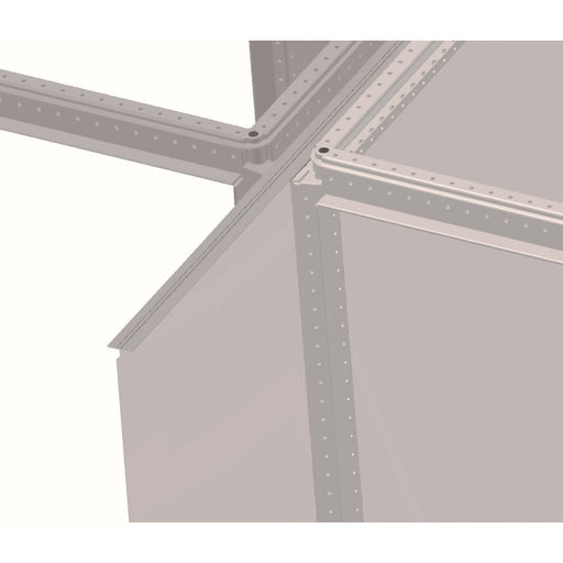 Schäfer IT - Trennwand (Schaltschrank) IS-1 Trennwand B506739600 220x60 verz verp