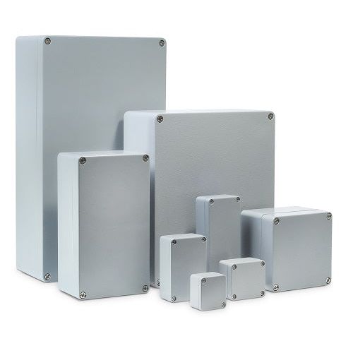 Bernstein - Leergehäuse Aluminium Gehäuse U-GEH.CA-280SILIKONP 160x160x90mm