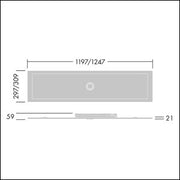 Thorn - Decken-/Wandleuchte LED-Einbauleuchte OP2 4400- #96633166 4000K