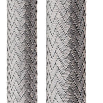 Flexa - Hohlgeflechtschlauch Geflechtschlauch HG-CU-F, NW 40 Kupfer verzinnt − 100 Meter