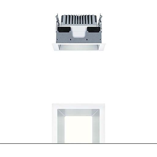 Zumtobel Group - Downlight/Strahler/Flutlicht LED-Einbauleuchte P-INF Q #60818180 3000K