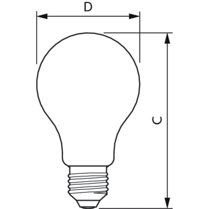 Philips Lighting - LED-Lampe/Multi-LED LED-Lampe E27 CorePro LED#34661100 matt Glas