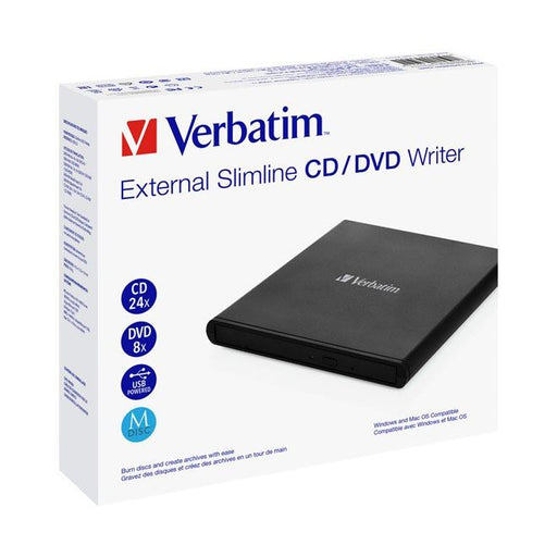 Verbatim - DVD-Player/-Recorder DVD Recorder USB 2.0 53504 8x/6x/24x, Slimline