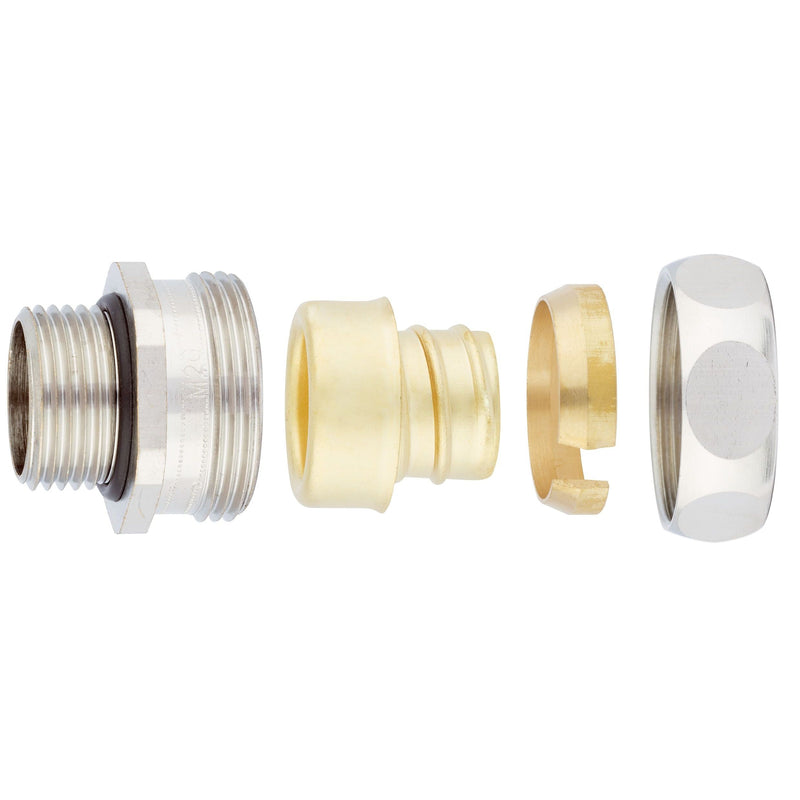 Lapp Zubehör - Metall-Schutzschlauch-Verschraubung SILVYN-US-PG-48-AS-P 55502679 − 10 Stück
