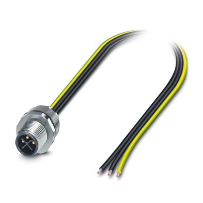 Phoenix Contact - Patchkabel Kupfer Gerätesteckverbinder SACC-E-M12MS#1238909 Vorderwand