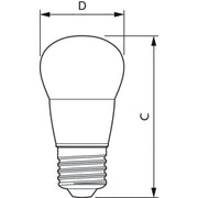 Philips Lighting - LED-Lampe/Multi-LED LED-Tropfenlampe E27 CorePro lu #31242500 matt