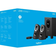 Logitech - Lautsprecher Lautsprecher-System Z313 sw 2.1Kanal,25W