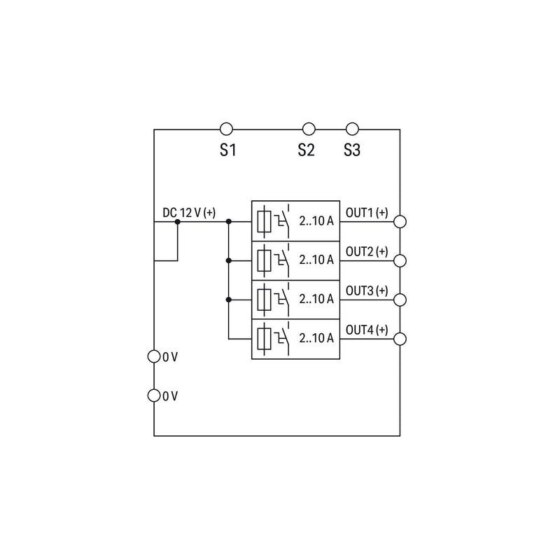 WAGO - Stromüberwachungsgerät Elektron. Schutzschalter 787-1664/000-100 DC 12 V