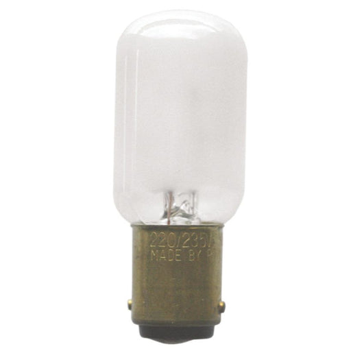 Scharnberger+Hasenbein - Allgebrauchsglühlampe Röhrenform Nählichtlampe 22x63mm 48216 B15d 235V 25W mAtt