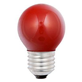 Scharnberger+Hasenbein - Allgebrauchsglühlampe Tropfenform Tropfenlampe 45x69mm 40270 E27 230V 15W rot