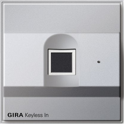 Gira - Bussystem-Zutrittskontrolleinrichtung Fingerprint-Leseeinheit 261765 Keyless alu