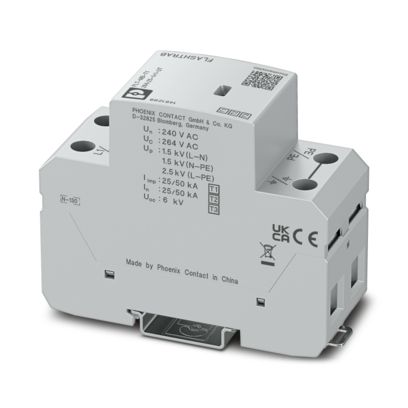 Phoenix Contact - Blitzstromableiter für Energietechnik Kombiableiter FLT-MBT1264/25-1+1UT Typ 1+2+3