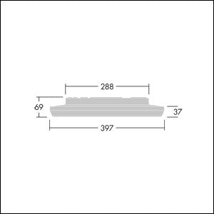 Thorn - Decken - /Wandleuchte LED - Wand - u.Deckenleuchte NOVS M2500 #96635523 830