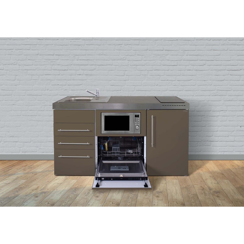 Stengel - Mini-Küche Miniküche Premiumline MPGSMS3MM160KSIKFlBr Mokka metallic