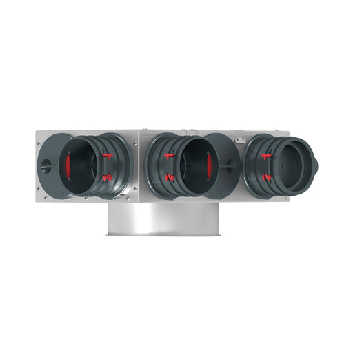 Helios Ventilatoren - Zubehör/Ersatzteile für Ventilatoren FlexPipe Verteil-Element FRS-VE 5-75/160 5 Einzelstutzen Rund
