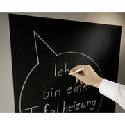 Vitramo - Infrarot-Strahlungspaneel Tafel-Heizelement VL-F06060T 600x600x28 400W sw