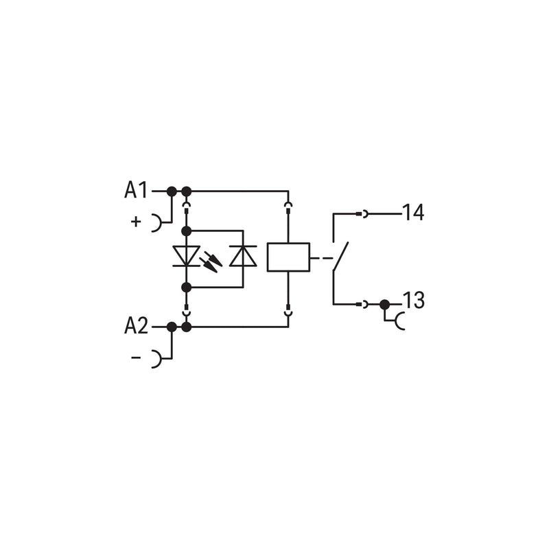 WAGO - Schaltrelais Stecksockel m.Relais 788-357 1S, 24V DC