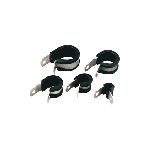 HellermannTyton - Befestigungsschelle für Kabel/Rohre Befestigungsschelle ALU11C-ALUCR-NABK-C1 − 100 Stück