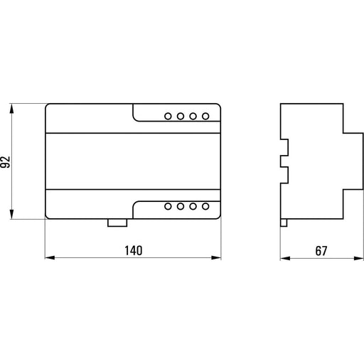 WHD - Bussystem-Spannungsversorgung Schaltnetzteil PS24/5,0 24VDC - 5,0 A