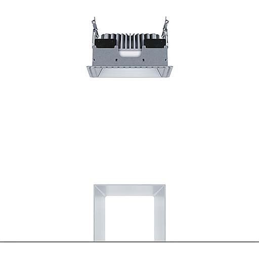 Zumtobel Group - Downlight/Strahler/Flutlicht LED-Einbauleuchte P-INF Q #60818192 4000K