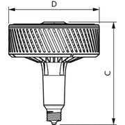 Philips Lighting - LED-Lampe/Multi-LED LED-Lampe E40 TForce LED #75373300 4000K 120Gr.