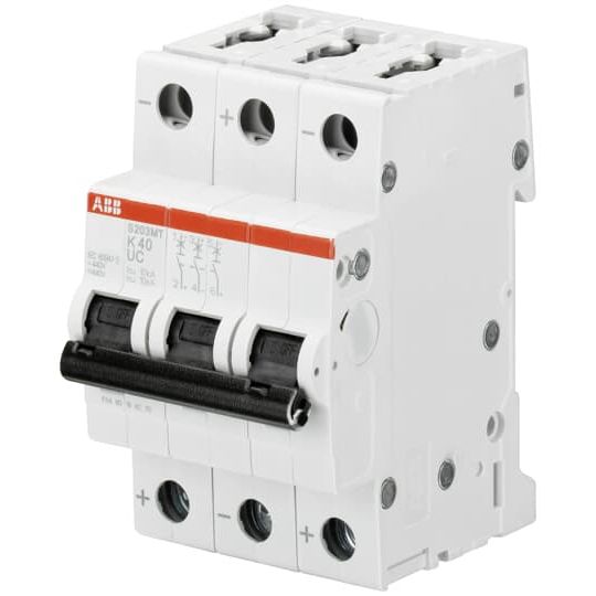 ABB Stotz S&J - Leitungsschutzschalter Sicherungsautomat S203MT-Z0,5UC 10kA 0,5A 3P