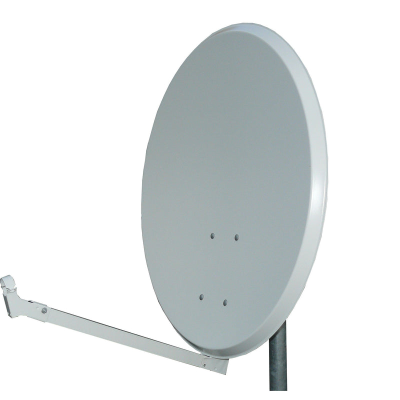 Televes - Satellitenantenne Alu-Reflektor S80EL-W 80cm weiss