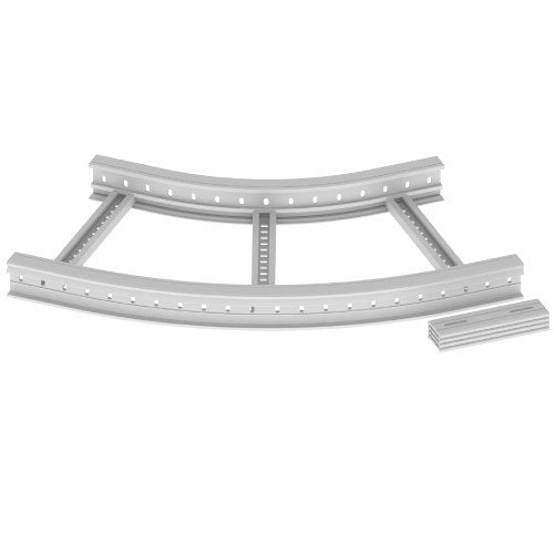 Unex - Bogen für Kabelleiter Flachbogen 45 Grad 67517-04 85x500 R600 U23X