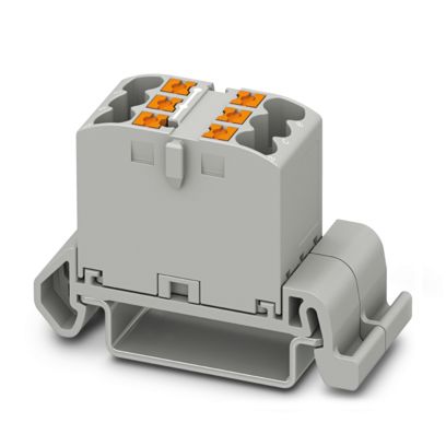 Phoenix Contact - Durchgangs-Reihenklemme Verteilerblock PTFIX 6X2,5-#1221481 − 10 Stück