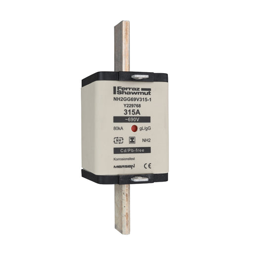 Mersen - Messersicherung NH-Sicherungseinsatz NH2GG69V80-1 Gr.2, 80A