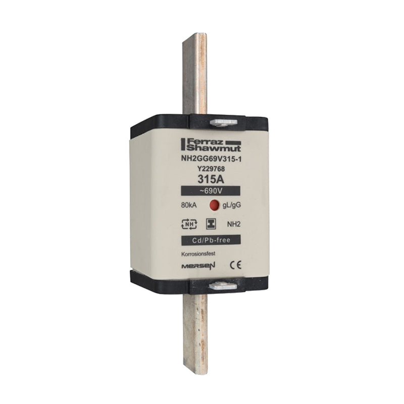 Mersen - Messersicherung NH-Sicherungseinsatz NH2GG69V224-1 Gr.2, 224A