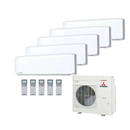 Mitsubishi Heavy - SRK-ZS-WF Multi-Split Klimaanlage – 5 x Wandgerät + 1 Außengerät