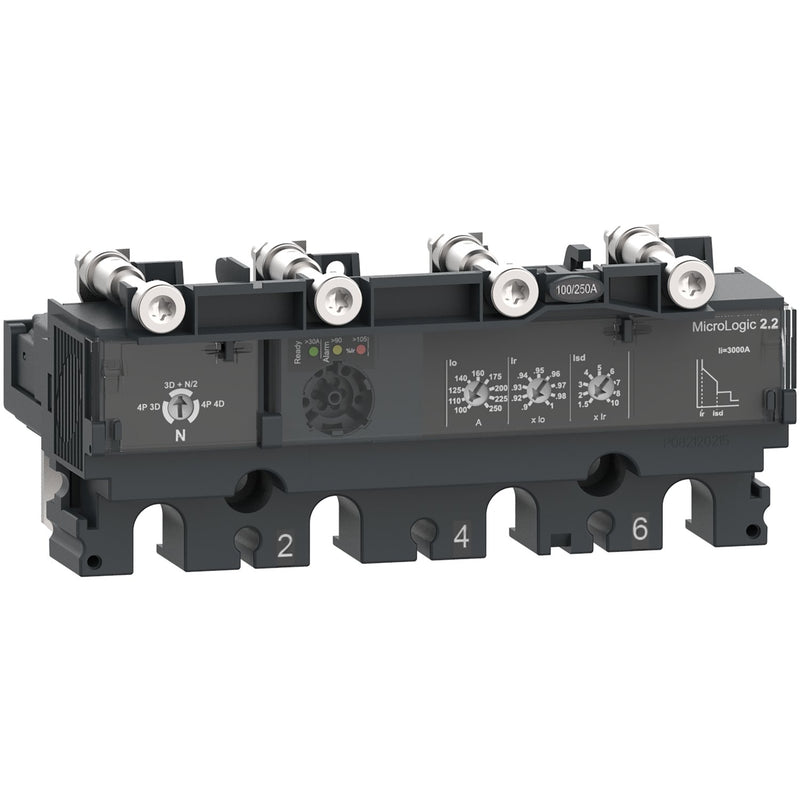 Schneider Electric - Auslöseblock für Leistungsschalter Elektron. Auslösegerät C1642D160 MicroLogic 2.2