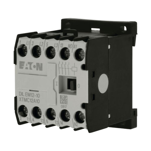 Eaton - Leistungsschütz zum Schalten von Wechselstrom Leistungsschütz DILEM12-10-G(24VDC) AC-3/400V:5,5kW 3p