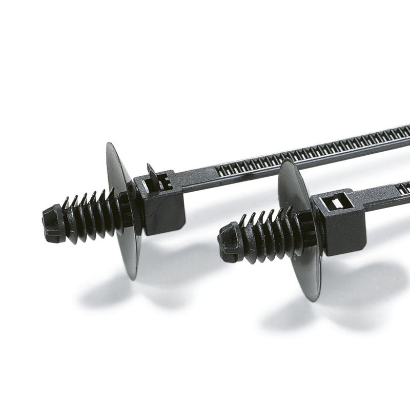 HellermannTyton - Kabelbinder Befestigungsbinder T50SDP6-PA66HIRHS-BK 170x5.1 − 500 Stück