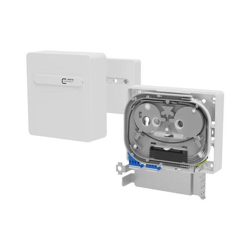 Metz Connect - Kommunikationsanschlussdose LWL Anschlussbox splice 1501597U02HC 2xLC-D UPC OS2