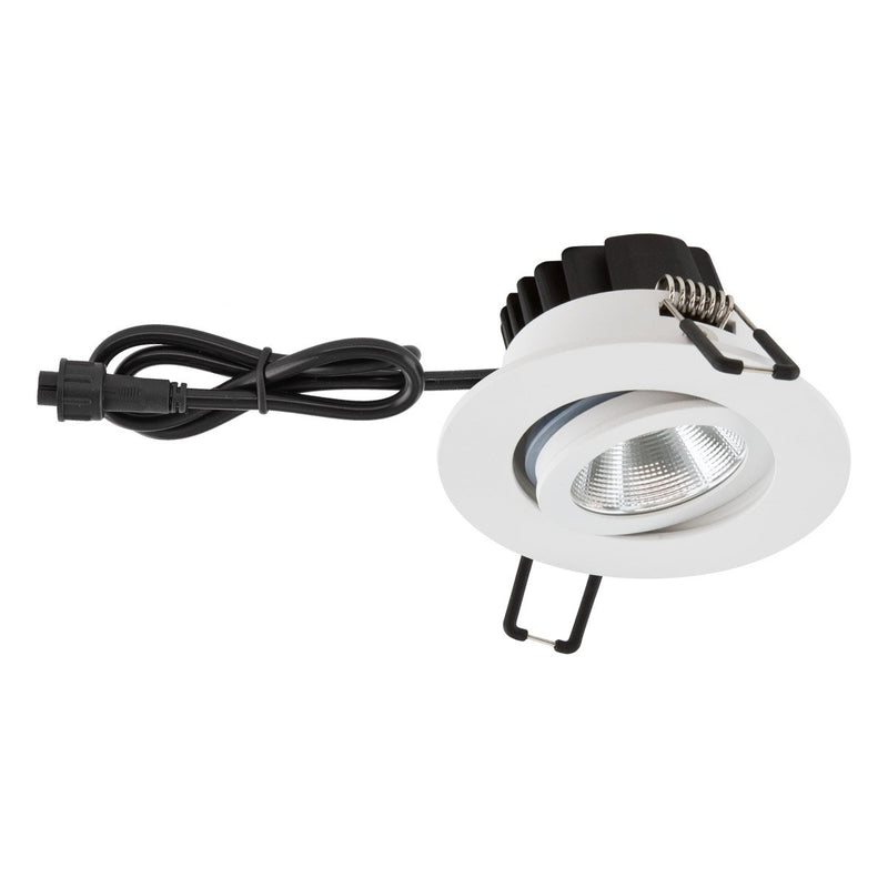 EVN Lichttechnik - Downlight/Strahler/Flutlicht LED-Einbauleuchte IP65 PCE650060102 350mA 3000K ws