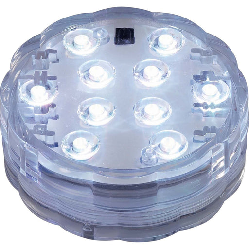 Hellum - Festbeleuchtung LED-Unterwasser-Deko-Bel. 522945 mit Fernbedienung − 12 Stück