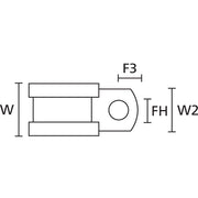 HellermannTyton - Befestigungsschelle für Kabel/Rohre Befestigungsschelle ALU9C-ALU-NABK − 100 Stück