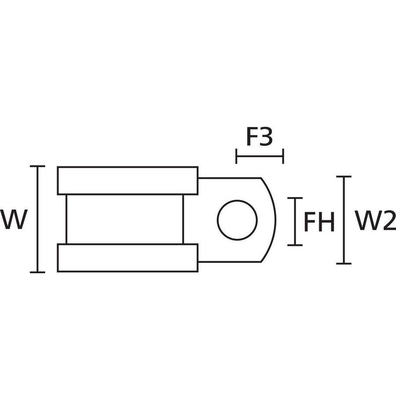 HellermannTyton - Befestigungsschelle für Kabel/Rohre Befestigungsschelle ALU9C-ALU-NABK − 100 Stück